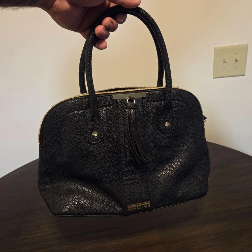 The Kenneth Cole Reaction Black Satchel Handbag